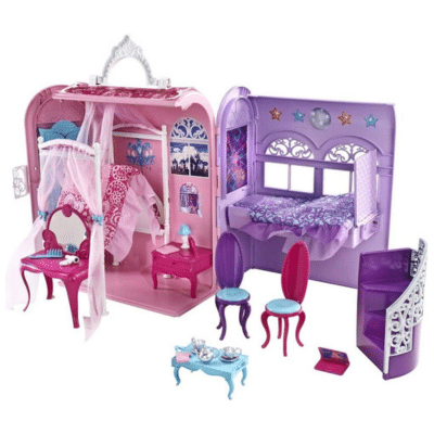 Barbie - Maletín-Habitación De Princesas (Mattel X3706)