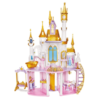 Disney Princess - Gran Castillo de Fiesta - Casa de muñecas con Muebles y Accesorios - con Luces y música. gran castillo de fiesta princesas disney. 