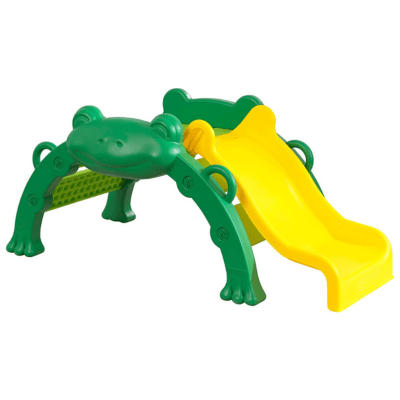 KidKraft-Hop & Slide Frog Tobogán, Juguetes de Escalada para niños, Juegos al Aire Libre, (20082)