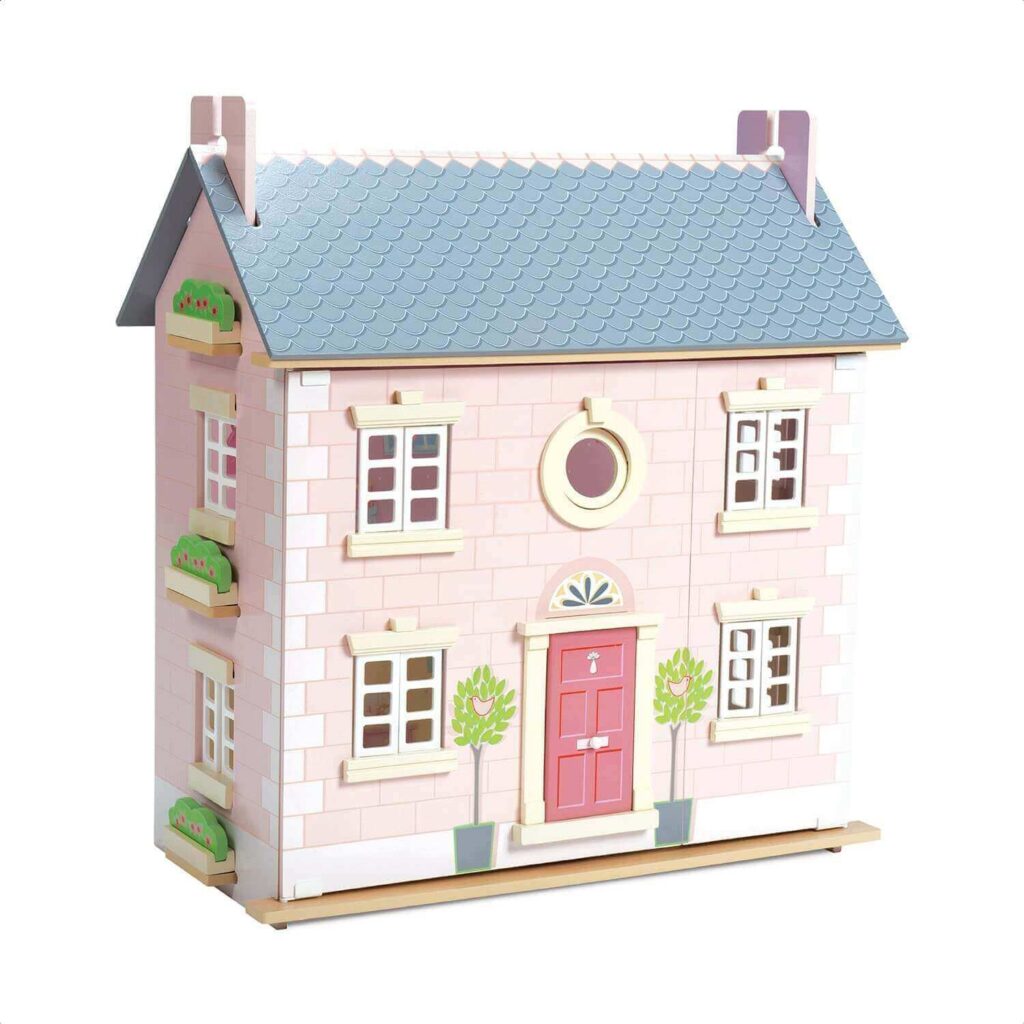 Le Toy Van - Bay Tree Doll House Large Wooden Doll. Escalas de las casas de muñecas