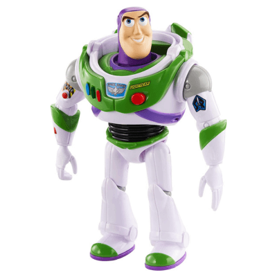 Mattel- Disney Toy Story 4-Figura con Voces y Sonidos Buzz Lightyear, Juguetes niños +3 años GGT32, Multicolor