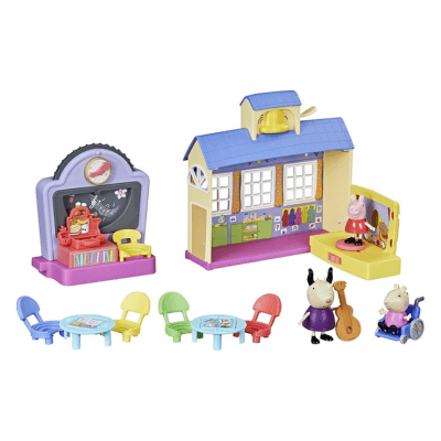 Peppa Pig Peppa´s Adventures Peppa´s School Playgroup Preschool Toy, with Speech and sounds, for Ages 3 and Up